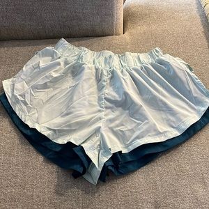 Free people double layered shorts